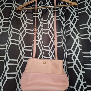 Elegant Pink Crossbody Bag